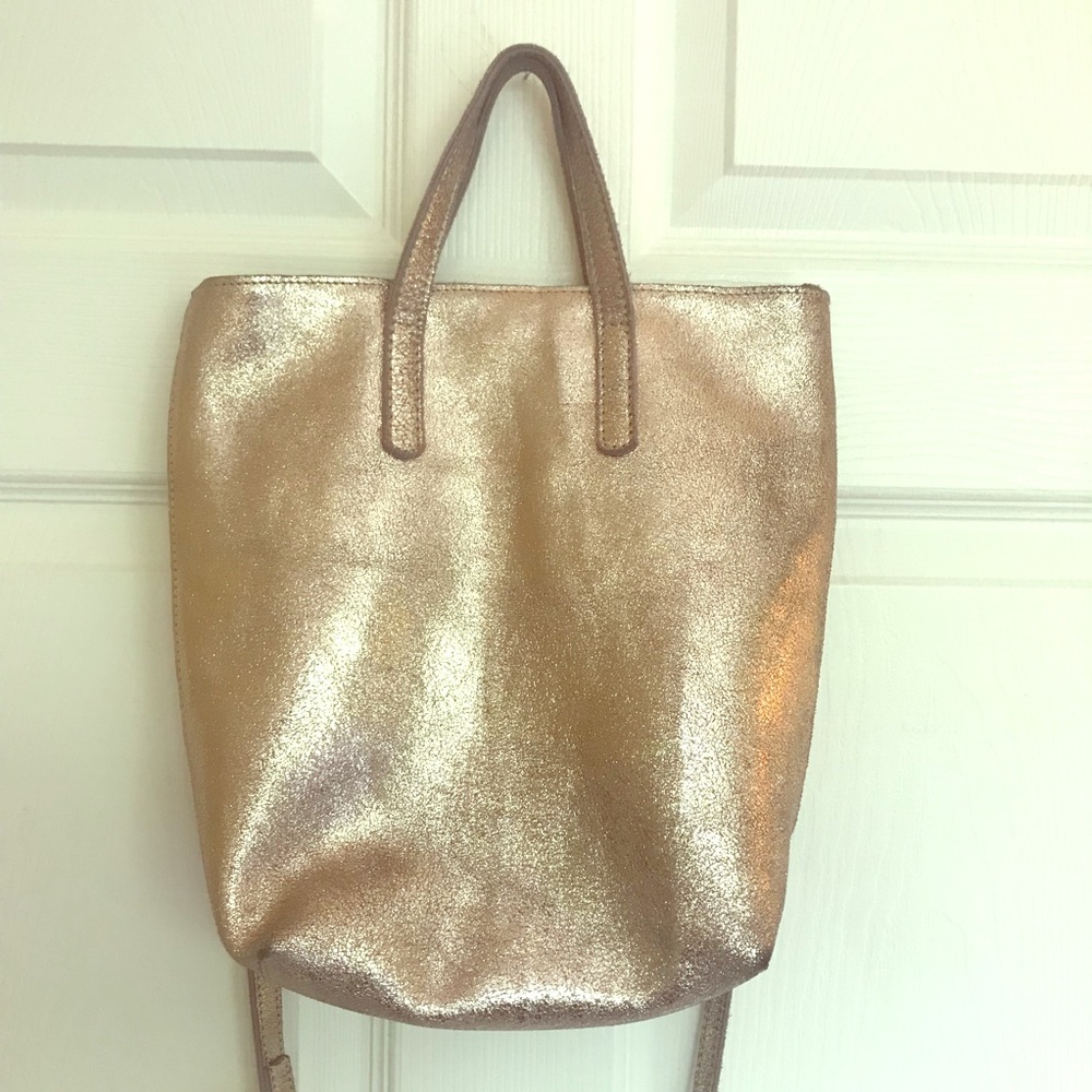 Rose Metallic Crossbody Anthropologie Bag